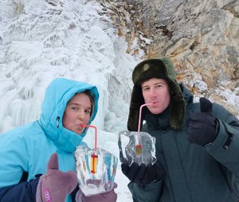 Ледяной Байкал и Бурятия