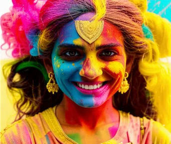 Цвета Индии: Погружение в Холи - фестиваль красок