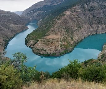 Сулакский каньон и Пещера Нохъо