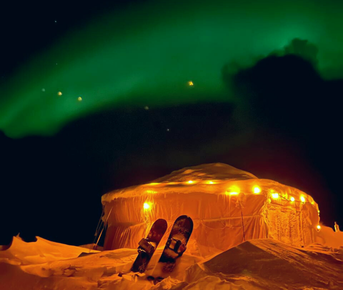 Центр наблюдения за северным сиянием. Юрты на краю Земли: 4 дня в Териберке