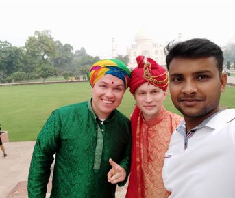 Классика Индии: величие Тадж-Махала и форта Агры из Джайпура