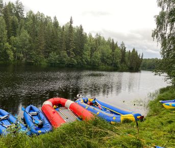 Сплав на рафтах по Верхней Шуе