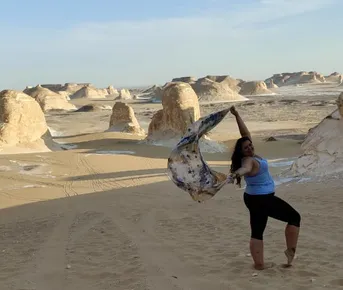 Белая и чёрная пустыни - романтика и восторг