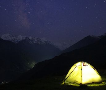 Звездопад Персеиды. 3 дня в сердце гор.