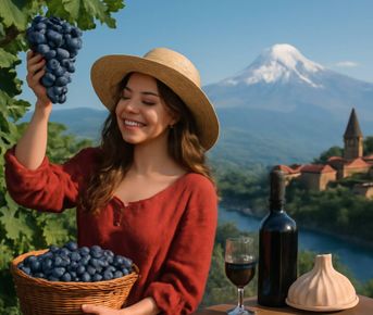 Грузинская осень: туда, где зреет счастье + праздник сбора винограда