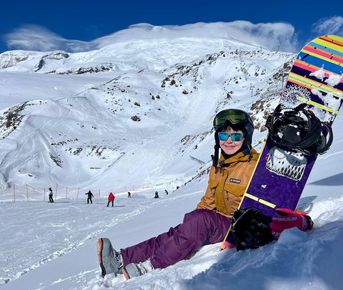 Зимний Кавказ. Горнолыжный лагерь на Эльбрусе