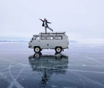 Байкал. Комфортный тур на озёрных коньках без рюкзаков