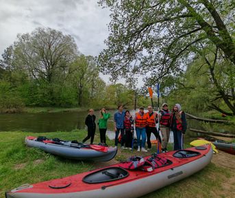 Однодневный сплав на байдарках по реке Истра