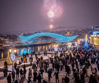 Зимний тур на Новый год по Грузии- Горнолыжки и исторические места