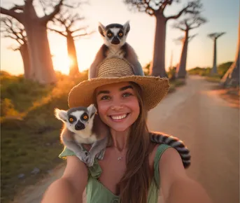 Мадагаскар - Остров приключений: Лемуры. Баобабы. Загадочные леса.