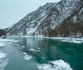 Зимняя Катунь