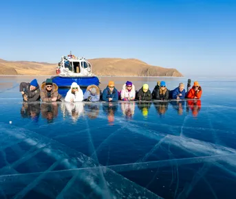 Путешествие по льду Байкалу Ольхон+Бурятия включая Хивус