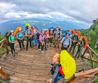 30 маршрут Через горы к морю - Пеший поход по Тридцатке