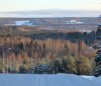 Лыжные каникулы на русском Севере