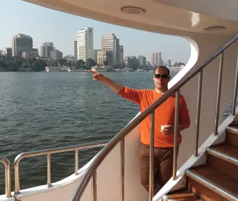 Вечерний каир +прогулка по нилу