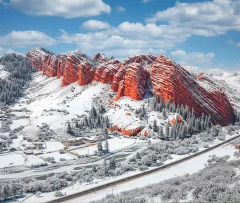 Зимние пейзажи Кыргызстана