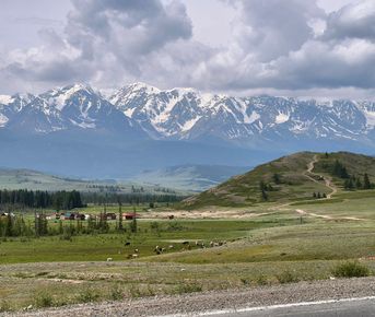 Велопоход Алтайский Марс и ледники Актру
