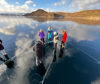 Новый год на Байкале. Перволёд.