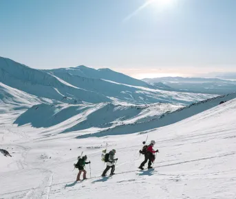 Новогодний бэккантри лагерь на Камчатке