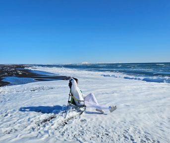 Мыс Маячный, скалы Три брата и Халактырский пляж