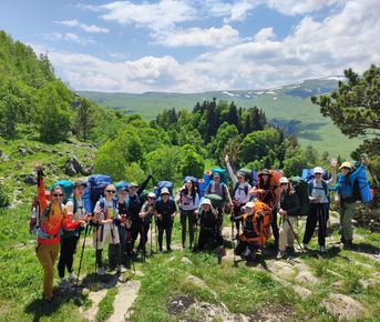 Адыгея. Плато Лагонаки на 3 дня. Знакомство с горами.