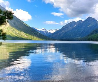 Горный лагерь на Алтае. Путешествие налегке к Мультинским озерам