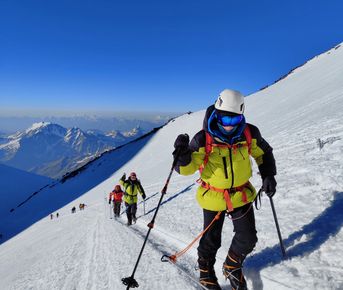 Восхождение на Эльбрус с юга