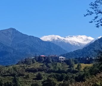 Горы самое древнее и мудрость Грузии