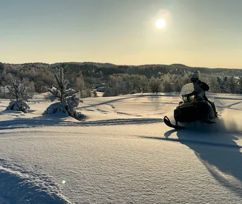 Снежное приключение в Карелии