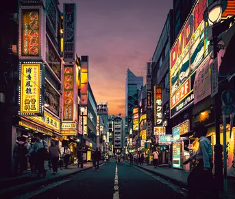 Япония. Неоновый дзен и ароматы Сакуры.