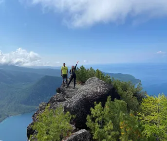 Горячие источники на Северном Байкале