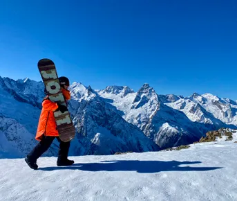 Домбай 4-10 января — семейный Новый год в горах