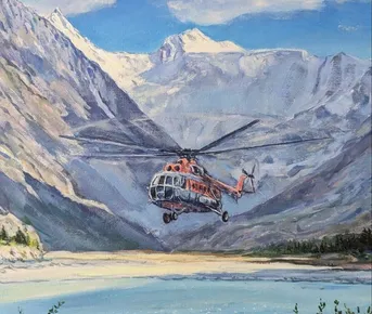 Пленэр под Белухой