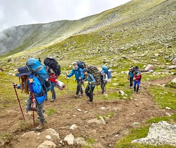 Восхождение на гору Казбек со стороны Грузии (5033 метра)