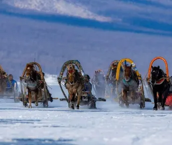 Праздник льда на озере Хубсугул