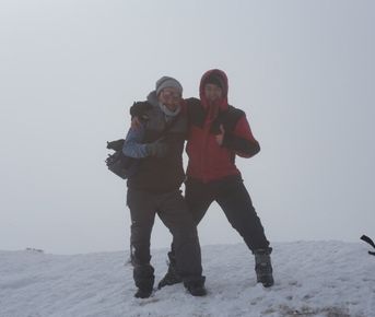 Зимнее восхождение Дженту