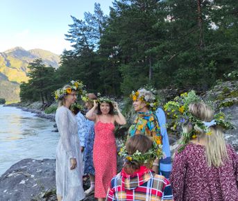 Аюрведа йога-тур на Купалу. Славянская йога и традиции.