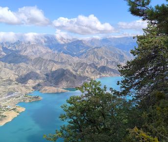 Смотровая Харачи и  Карадахская теснина