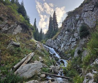 Казахстан. Альплагерь Туюк Су. Радиалки