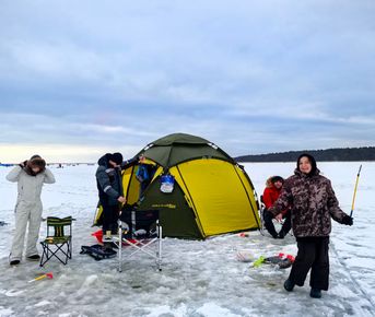 Зимняя Охота на Сахалинскую Корюшку