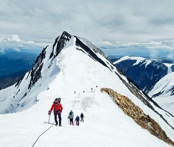 Алтай. Восхождение на вершину Актру 4044 м