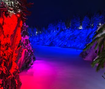 Зимние фантазии Карельской души, Ладожские шхеры и Рускеальский экспресс