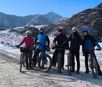 Велотур Зимний Горный Алтай. Долина Чулышмана и Алтайский Марс