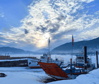 Велотур Зимний Горный Алтай. Телецкое озеро