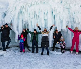 Максимальная концентрация льда Байкала