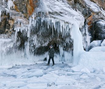 Увидеть лед Байкала за один день и все успеть