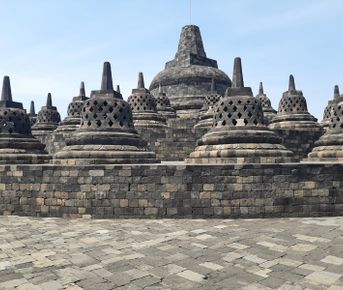 Боробудур,Вулкан, Прамбанан