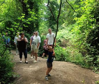 Самурский лиановый лес, экраноплан Лунь и пляж с черным песком. Купальный тур.