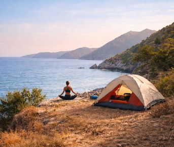 Йога-поход по Карийской тропе. Полуостров Датча. Турция.