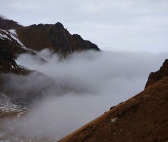 Озеро Маншук на высоте 3600 м н.у.м.